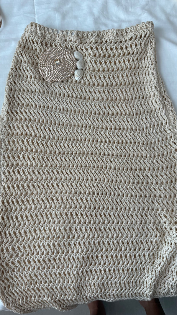 Embroide Crochet Skirt